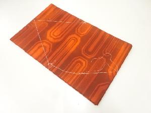 未使用品　変わり横段織出し名古屋帯